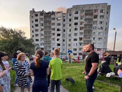 У Луцьку пошкоджено багатоповерхівку: п’ятеро поранених внаслідок нічної атаки рф  
