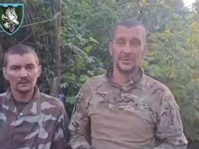 Скинули воду, а гранатами вказали шлях: на Донеччині двоє окупантів здалися в полон дрону  