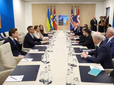 Зміцнення оборонної співпраці: відбулась зустріч Президента України з лідерами країн Північної Європи