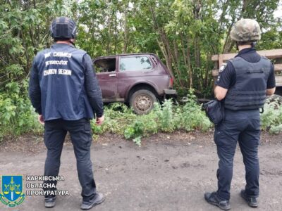 На Харківщині окупанти атакували автівку цивільних  