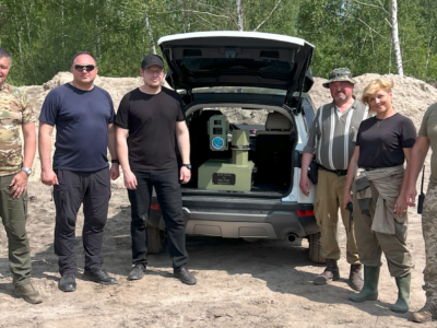 В Україні продемонстрували лазерні системи розмінування  