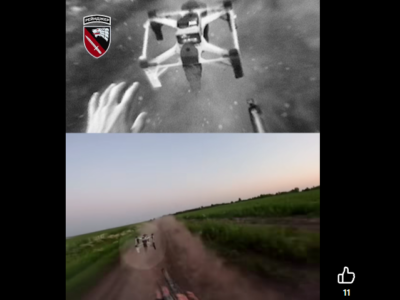 Хук для дрона — наш боєць рукою відбив атаку російського FPV  
