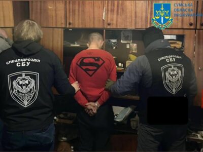 9 років в’язниці отримав сумчанин, який на замовлення ворога підпалював релейні шафи