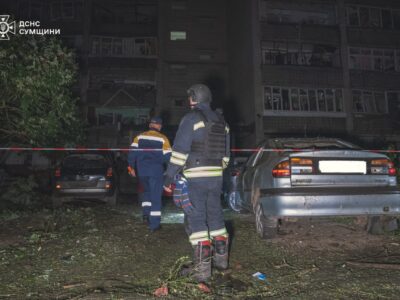 Ворог вдарив по цивільних об’єктах на Сумщині: 24 поранених, серед них — діти  
