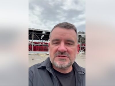 Окупанти уразили термінал «Нової пошти» у Словʼянську  