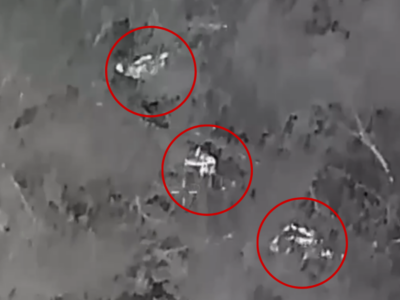 Хробача смерть — окупанти намагались підповзти до наших позицій, але їх викрили дронарі  