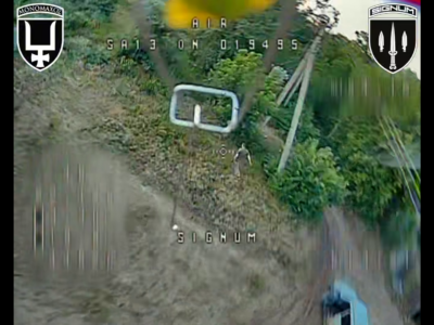 Спочатку водія, а потім транспорт — наші дрони виграли перегони з російським авто  