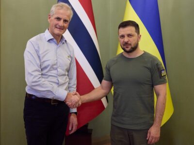 Президент обговорив з Премʼєр-міністром Норвегії гарантії безпеки для України та співпрацю в сфері енергетики  