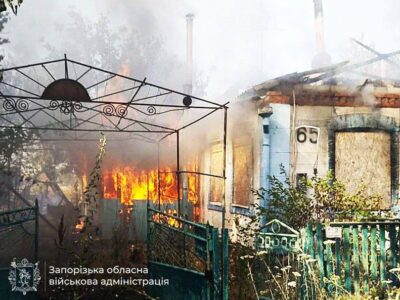 Запорізька область під шквалом атак: зруйновані будинки й автівки  