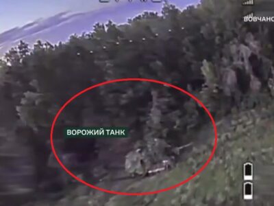 Бригада «Форпост» знищила танк та ворожу піхоту на Вовчанському напрямку  