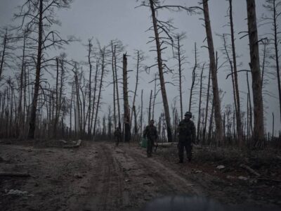 Окупанти намагалися встановити прапор біля Серебрянки, їх знищили разом з «триколором»  
