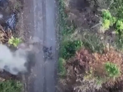 Банзай на двох колесах: «Омега» знищила окупанта, що намагався прорватися на велосипеді  