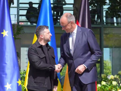 Володимир Зеленський провів переговори з Фрідріхом Мерцом та окреслив очікування від зустрічі на Алясці  