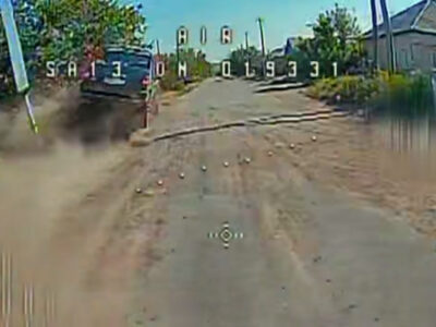 «Газ у підлогу — і в полум’я»: на Лиманському напрямку дрони Signum рознесли вщент чотири ворожі машини  