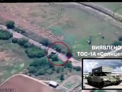 Ще один «Сонцепьок» перетворився на брухт: на Запоріжжі знищили важку вогнеметну систему  
