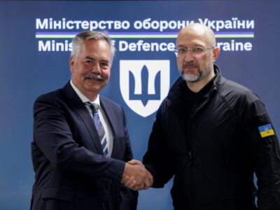 Зацікавлені у нашому досвіді — Денис Шмигаль обговорив кооперацію з виробником зброї KNDS Deutschland  