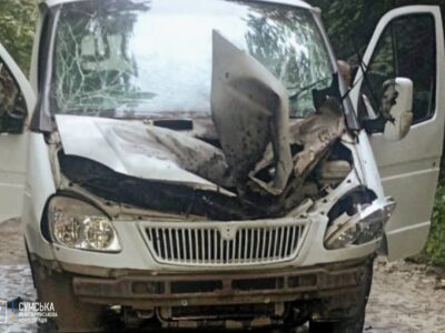 На Сумщині росіяни атакували дронами молоковоз  