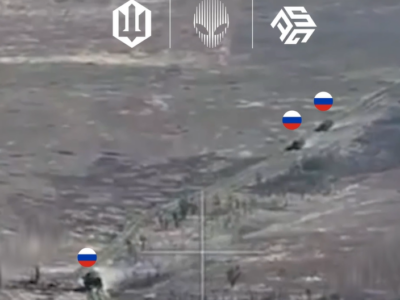 Танк, МТЛБ та бронемашина: FPV 412 полку «Nemesis» нищать росіян на південному напрямку  