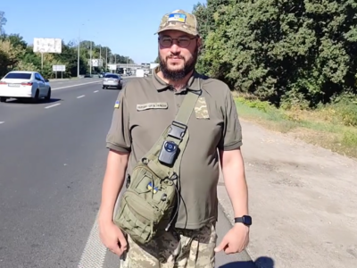 У Борисполі групи оповіщення місцевого РТЦК та СП почали використовувати бодікамери  