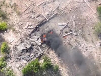 Кодацька бригада знищила ворожу САУ разом з будівлею, в якій її ховали  
