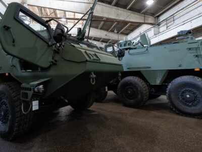 Україна отримала від Латвії партію бронетранспортерів Patria  