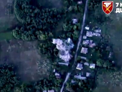 На Куп’янському напрямку ДШВ розстріляли ворожих штурмовиків із танка  