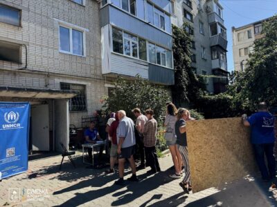 У Сумах ліквідовують наслідки нічної атаки ворожих БПЛА  