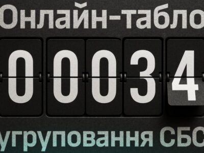 Тепер в режимі реального часу можна слідкувати за результатами бойової роботи підрозділів СБС  