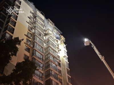 Унаслідок ворожої атаки Києва відомо про двох загиблих та 13 постраждалих  