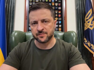 Володимир Зеленський: Російські дрони у повітряному просторі Польщі випробовували НАТО  