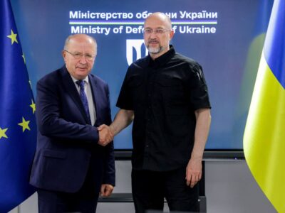 Міністр оборони обговорив з єврокомісаром з питань оборони та космосу виробництво дронів, фінансування та програму SAFE  