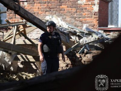 Росіяни завдали удару по навчальному закладу у Слобідському районі Харкова  