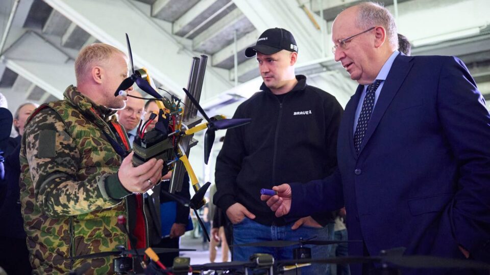 Єврокомісар Андрюс Кубілюс відвідав найбільшу виставку оборонних технологій Defence Tech Valley у Львові