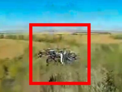 Залізна бригада вперше показала, як її FPV-дрон знищив російський бомбер  