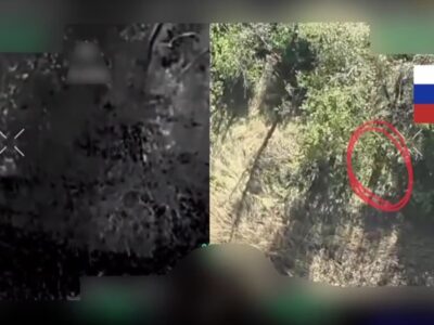 Спочатку — одинак у хащах, потім — група у схованці: нацгвардійці показали «полювання» на ворожу піхоту  