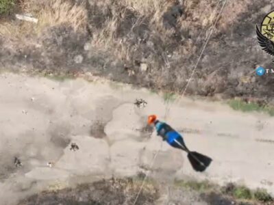 Пілоти 110 ОМБр показали, як протидіють ворожим «ждунам» на оптоволокні  
