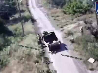 ДШВ перехоплюють FPV-дронами ворожу техніку, яка намагалася прорватися у бік Покровська  
