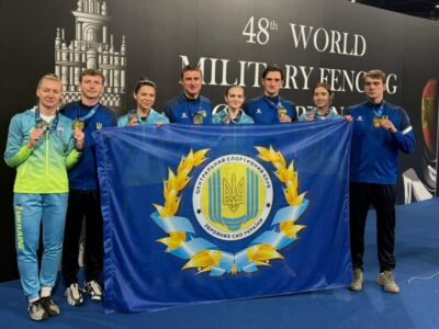 Спортсмени ЗСУ вибороли «золото» та «срібло» на Чемпіонаті світу з фехтування серед військовослужбовців  
