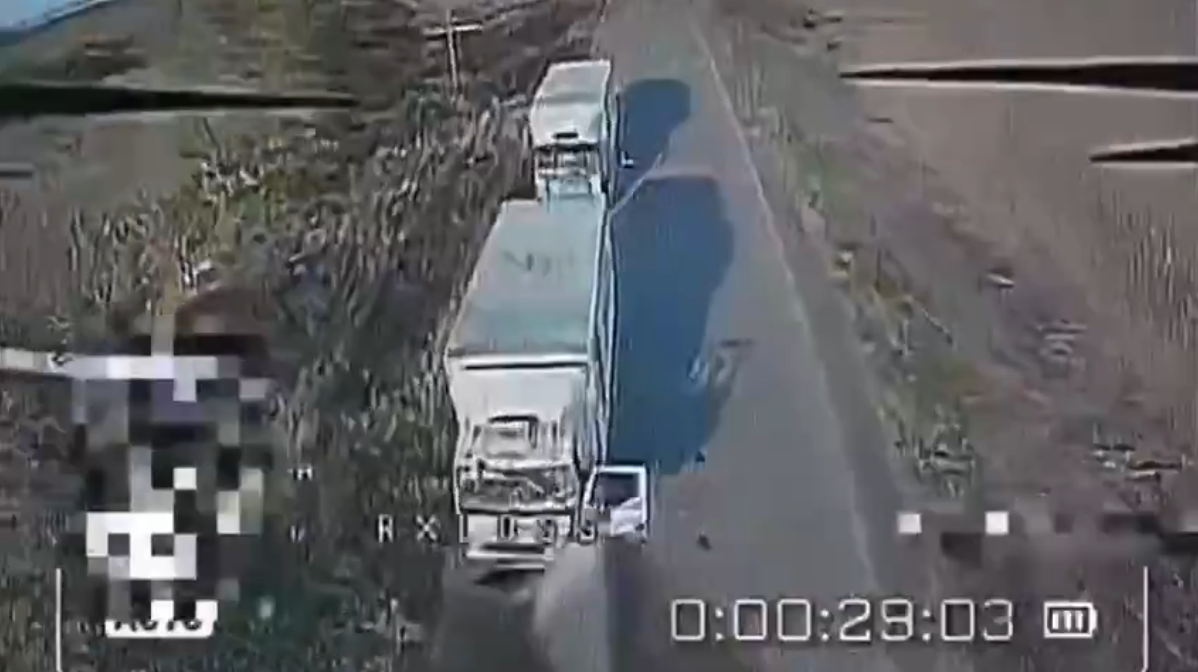 В мережі з’явились кадри ураження гумконвою на Херсонщині