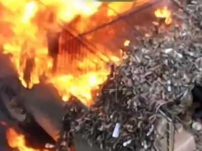 Технології окупантам не допомогли: прикордонники спалили ворожу техніку, не зважаючи на встановлений РЕБ  