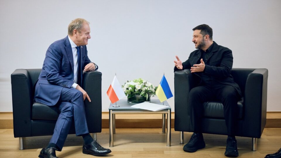 Володимир Зеленський обговорив з Дональдом Туском спільні оборонні проєкти та захист українського неба  