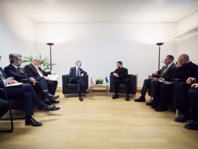 Президент обговорив з Прем’єр-міністром Чехії оборонну та енергетичну співпрацю