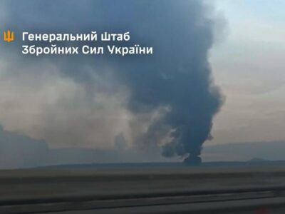 Сили оборони уразили російський завод з виробництва вибухівки та нафтовий термінал у Криму  