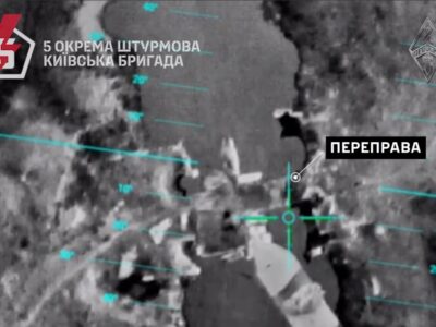 Київська бригада знищила кілька опорників та переправу, якою ворог намагався перекидати свої сили  