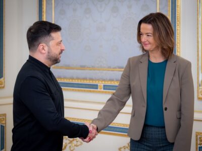 Volodymyr Zelenskyy and Slovenia’s Foreign Minister Discussed PURL, SAFE, and Ukraine’s EU Accession
