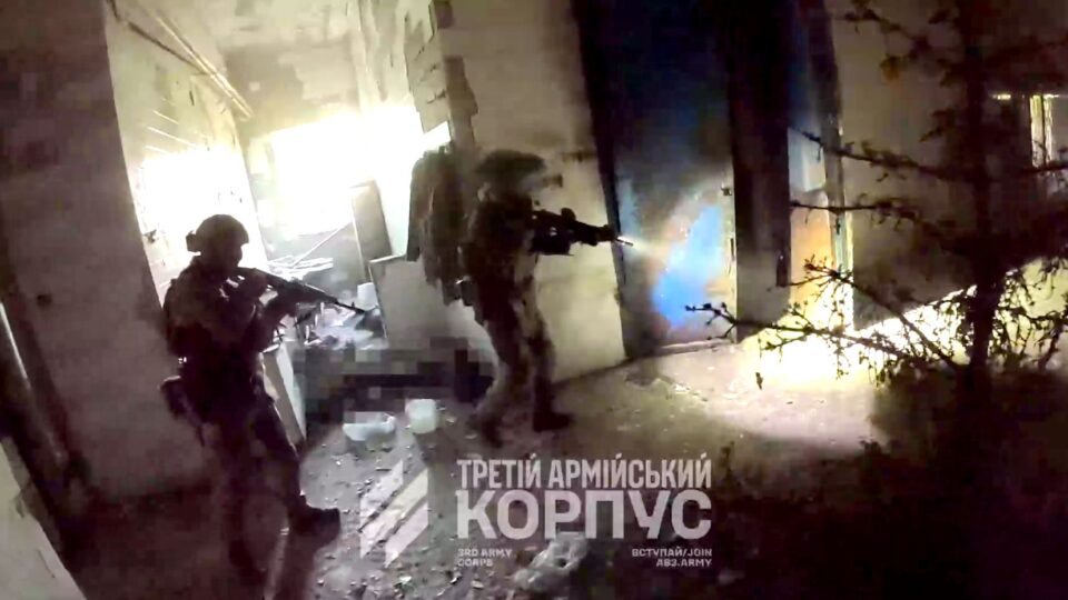 Сили оборони не дали ворожій ДРГ створити плацдарм для форсування Осколу — кадри з GoPro  