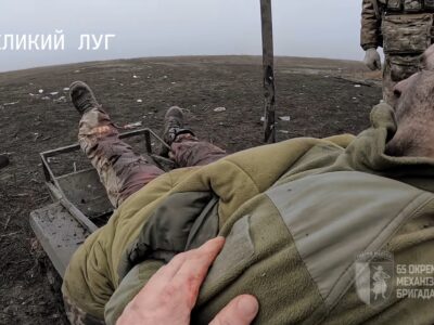 «Врятував „Цьом-Цьома“» — 65-та бригада показала робота, що їздить у «кіл-зону» замість людей