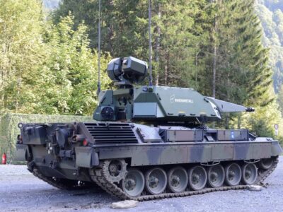 Замість танкової башти — зенітна гармата: Rheinmetall поставить Україні Skyranger 35 на Leopard 1  