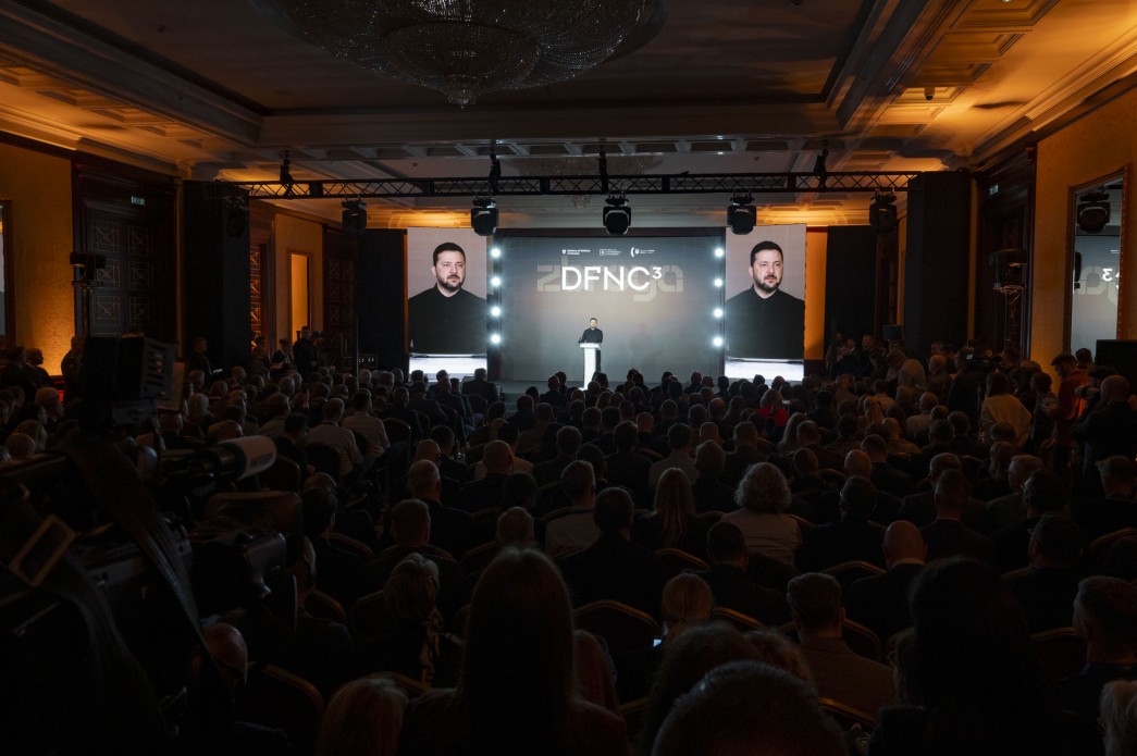 У Києві пройшов Третій міжнародний форум оборонних індустрій DFNC³. Фото: ОПУ