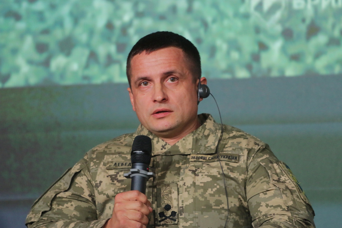 Андрій Лебеденко, заступник Головнокомандувача ЗС України, бригадний генерал. Фото: Олександр Шульман/АрміяInform